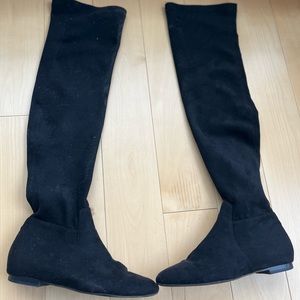 Joie Black Over the Knee Boots